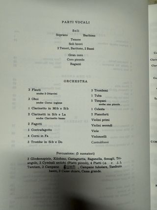 Carl Orff - Partitura Carmina Burana