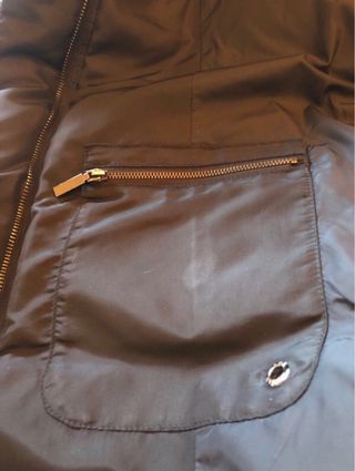 Abrigo Zara Negro Talla L