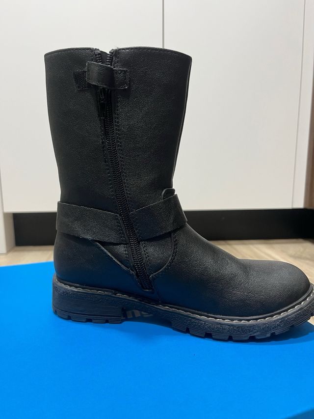 Botas MTNG niña negras talla 34