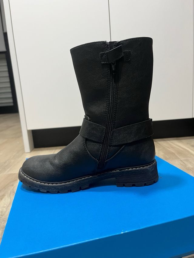 Botas MTNG niña negras talla 34