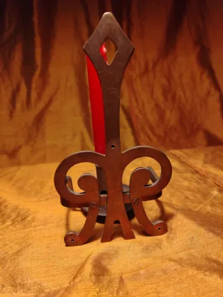 Coppia Candelieri ottone