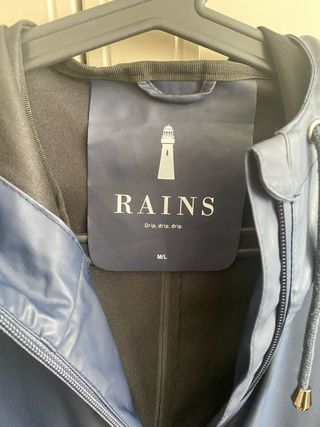 Chubasquero Rains Azul Marino