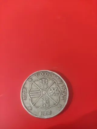 2 MONEDAs DE 100 PESETAS FRANCO, AÑO 1966