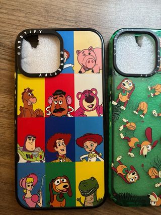 2 Fundas iPhone 13 Pro Max Toy Story
