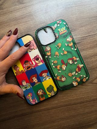 2 Fundas iPhone 13 Pro Max Toy Story