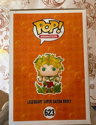 Funko Pop Broly Glow Chase 623 Dragon Ball Z