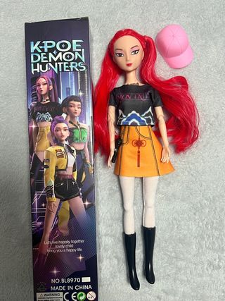 Muñeca Kpop Demon Hunters con accesorios