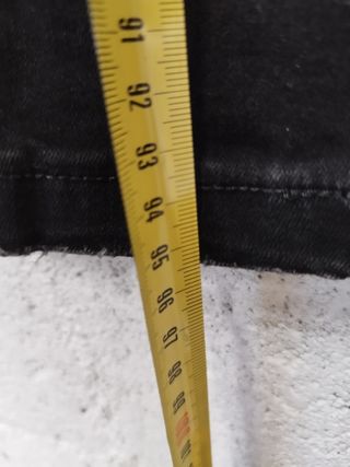 Pantalón Desigual Negro Roto Talla 36