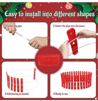 Valla para árbol de Navidad