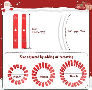 Valla para árbol de Navidad