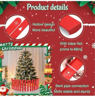 Valla para árbol de Navidad