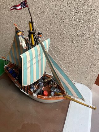 Goleta 6348 Playmobil con figuras