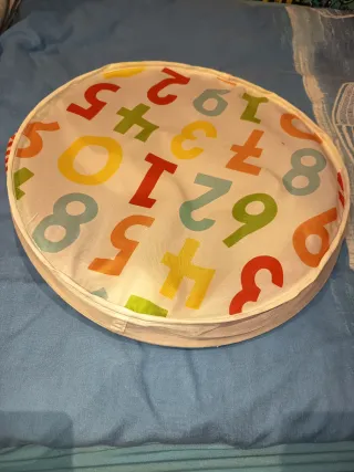 Cesto para juguetes plegable