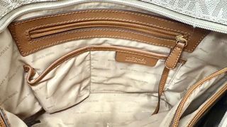 Bolso Michael Kors Piel Beige/Marrón