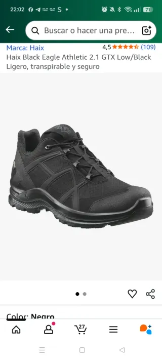 Zapatos Haix Talla 44 Nuevos