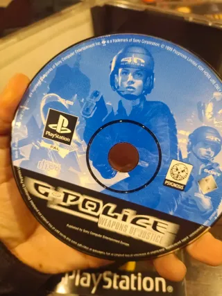 G Police Weapons of Justice PS1 PAL ESP