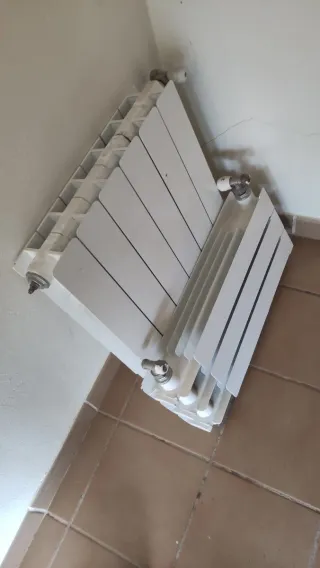 Radiadores de agua de metal