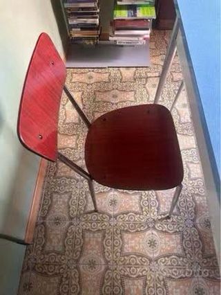 Tavolo e sedie anni '60