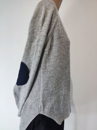 Jersey Sfera gris con coderas Talla S