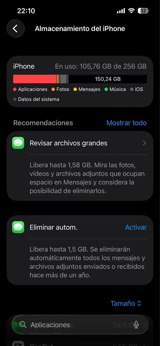 iPhone 13 Negro 256GB