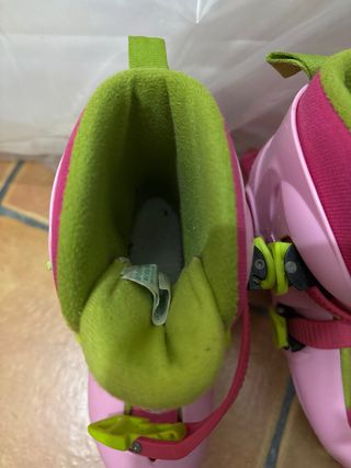 Patines en línea Oxelo rosas talla 28-30