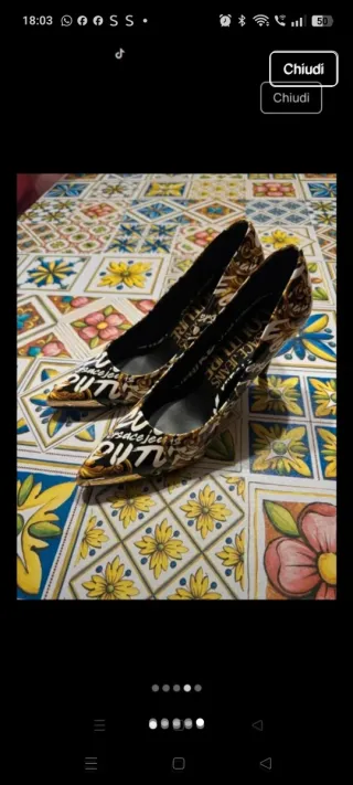 Décolleté Versace Jeans Couture donna