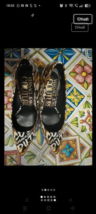 Décolleté Versace Jeans Couture donna