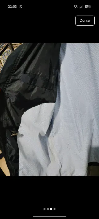 Chaquetón azul marino