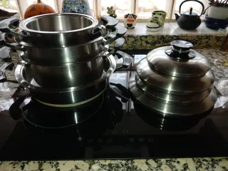 Set Cazuelas Vitrocerámica (No Inducción)