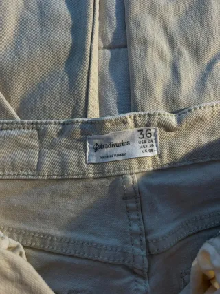 Pantalón vaquero beige T36