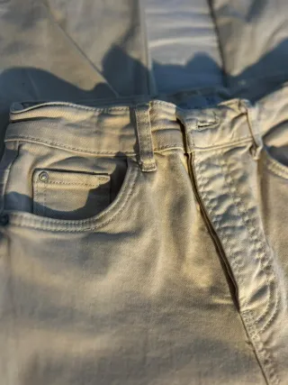 Pantalón vaquero beige T36