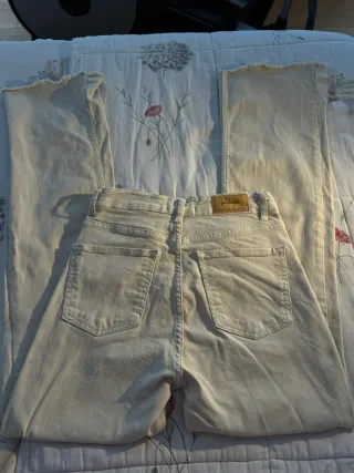 Pantalón vaquero beige T36