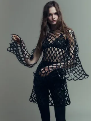 Vestido Zara Red Negro Talla Única