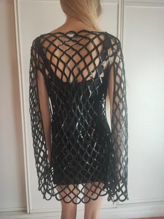 Vestido Zara Red Negro Talla Única