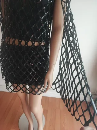 Vestido Zara Red Negro Talla Única