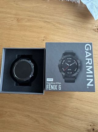 Garmin fenix 6 Zafiro Negro/Gris