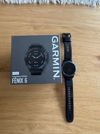 Garmin fenix 6 Zafiro Negro/Gris
