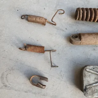 Lote piezas Vespa 125 faro bajo