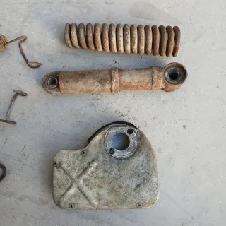 Lote piezas Vespa 125 faro bajo