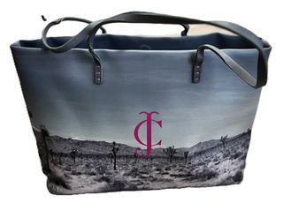 Bolso Juicy Couture Gris y Rosa Desierto