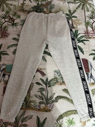 Chándal SikSilk Mujer Gris y Negro