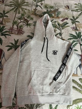 Chándal SikSilk Mujer Gris y Negro