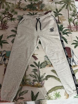 Chándal SikSilk Mujer Gris y Negro
