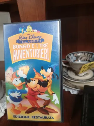 VHS Disney Classici Bongo e i Tre Avventurieri
