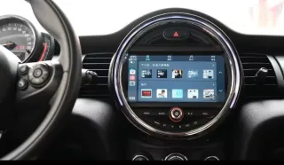 Rádio 4/64GB Mini F55 F56 F60 Android 14 (Novo)