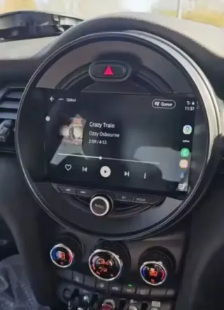 Rádio 4/64GB Mini F55 F56 F60 Android 14 (Novo)