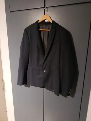 Americana Zara Hombre Azul