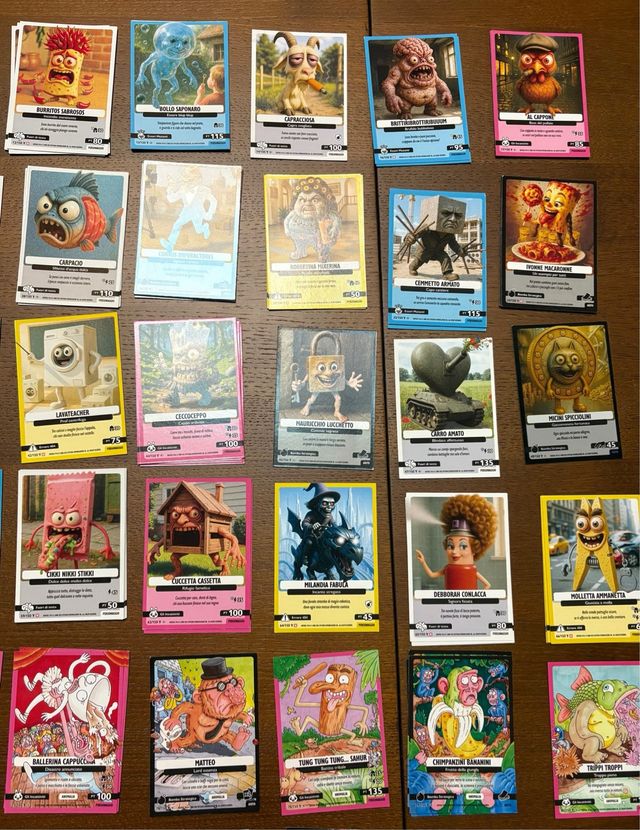 Italian Brainrot Trading Card Game