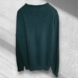 Maglione Consenso Cashmere Blend Verde Bosco L