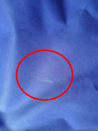 Puff pera reversibile viola e nero